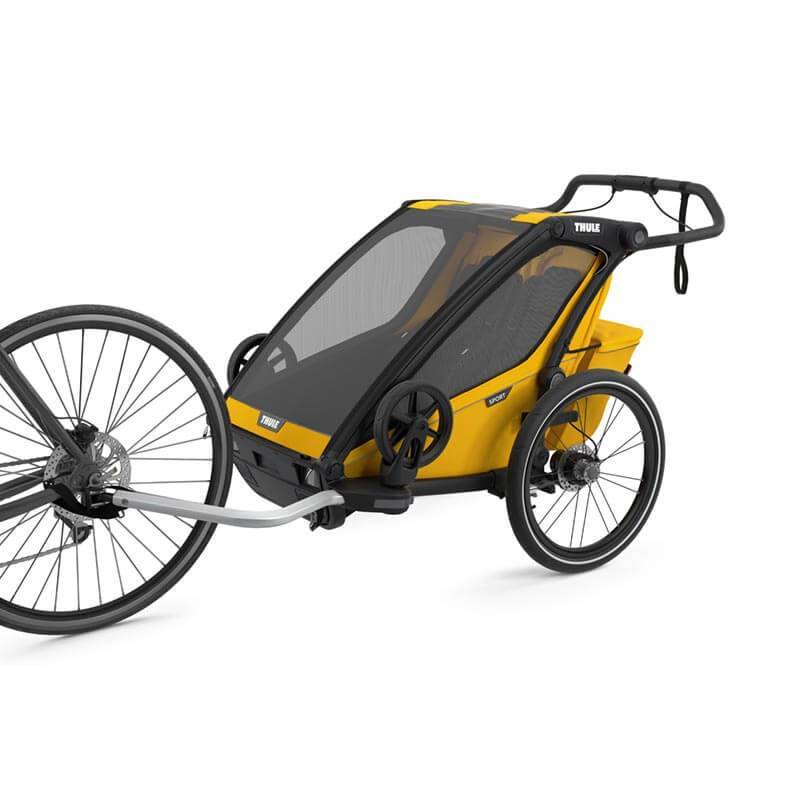 Remorque vélo Sport 2 Thule modèle 2021, couleur Spectre jaune – YGGOR