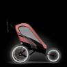 La poussette Zeno de Cybex , version Rose vue de profil - YGGOR