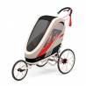La poussette sport Cybex Zeno, en version beige & chassis blanc - YGGOR