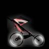 Eléments réfléchissants sur la poussette sport AVI modèle Rose CYBEX - YGGOR